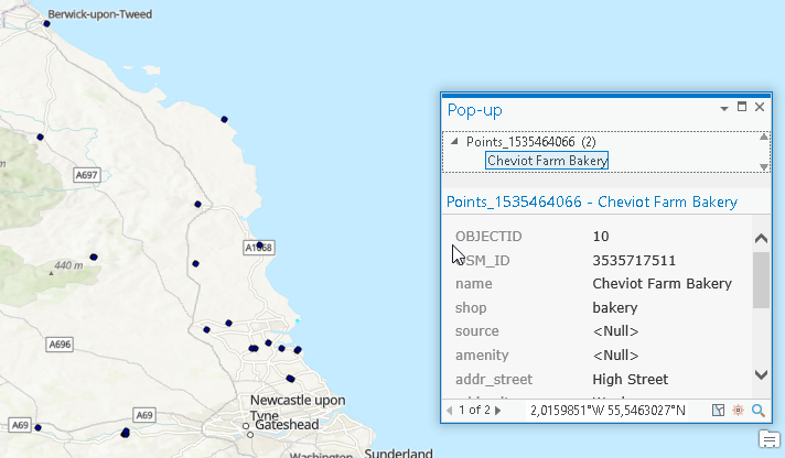 result for bakeries in Northumberland